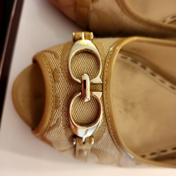 Coach 12cm Precious Signature C sz9M - Picture 5 of 10